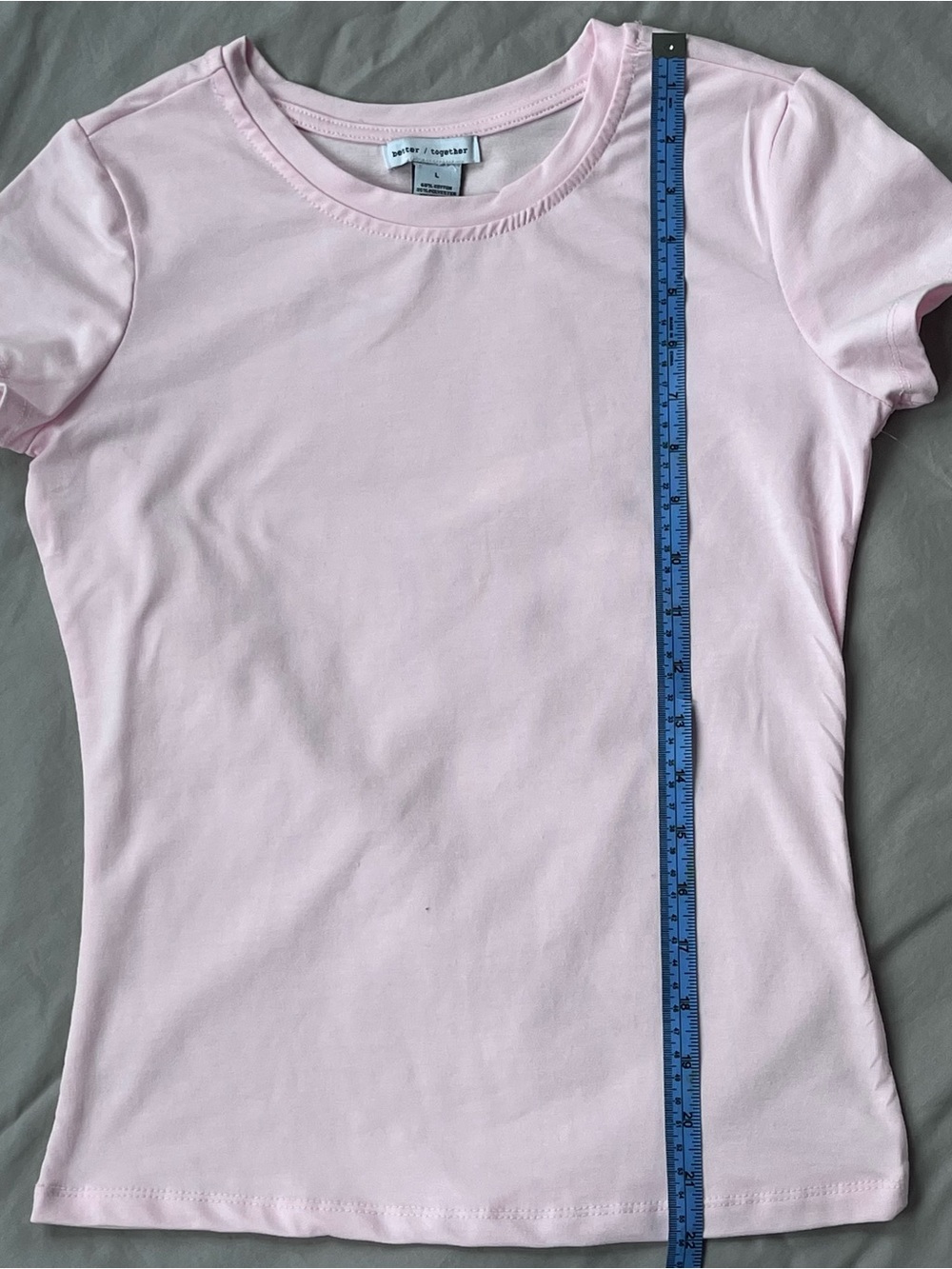 Better Together Crew Neck Short Sleeve Tee – Pink - Picture 4 of 6